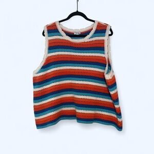 Crown & Ivy Multicolor Knit Top